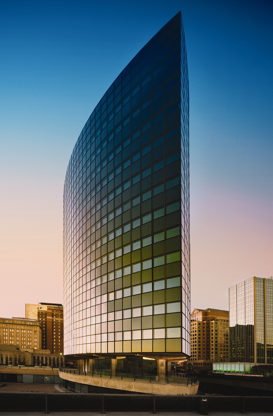 Completed in 1963, Phoenix's Hartford headquarters is a major architectural landmark in the city and is listed on the National Register of Historic Places. 
