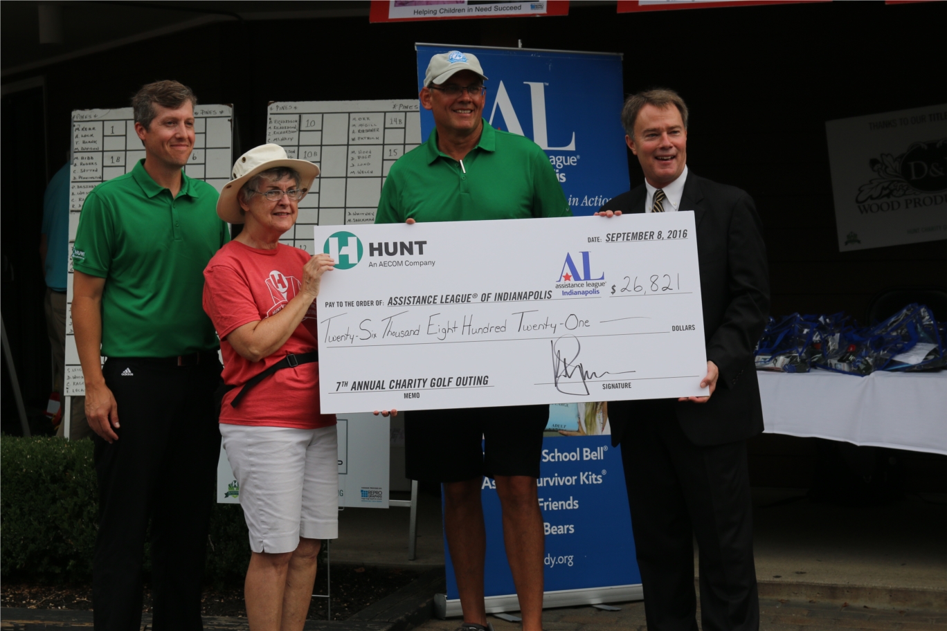 AECOM Hunt's 7th Annual Charity Golf Outing supporting the Assistance League of Indianapolis.