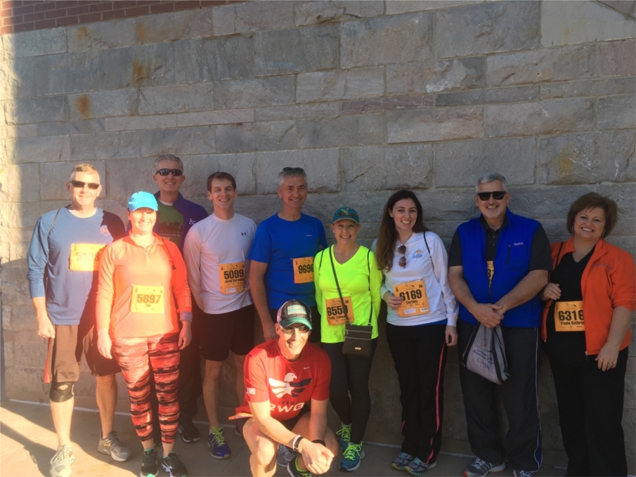 Annually, the MSLLC team participates in the Covenant Health Knoxville Marathon.  Our folks race across the finish line in the marathon, half marathon, 5K, team relays, and volunteering.  Our team won us the 2017 Fittest Company in Knoxville in the small business category.