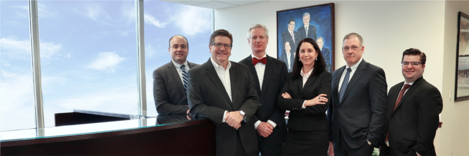 CMM Partners, from left to right: Jeffrey Basso, Joe Campolo, Patrick McCormick, Christine Malafi, Scott Middleton, and Arthur Yermash.