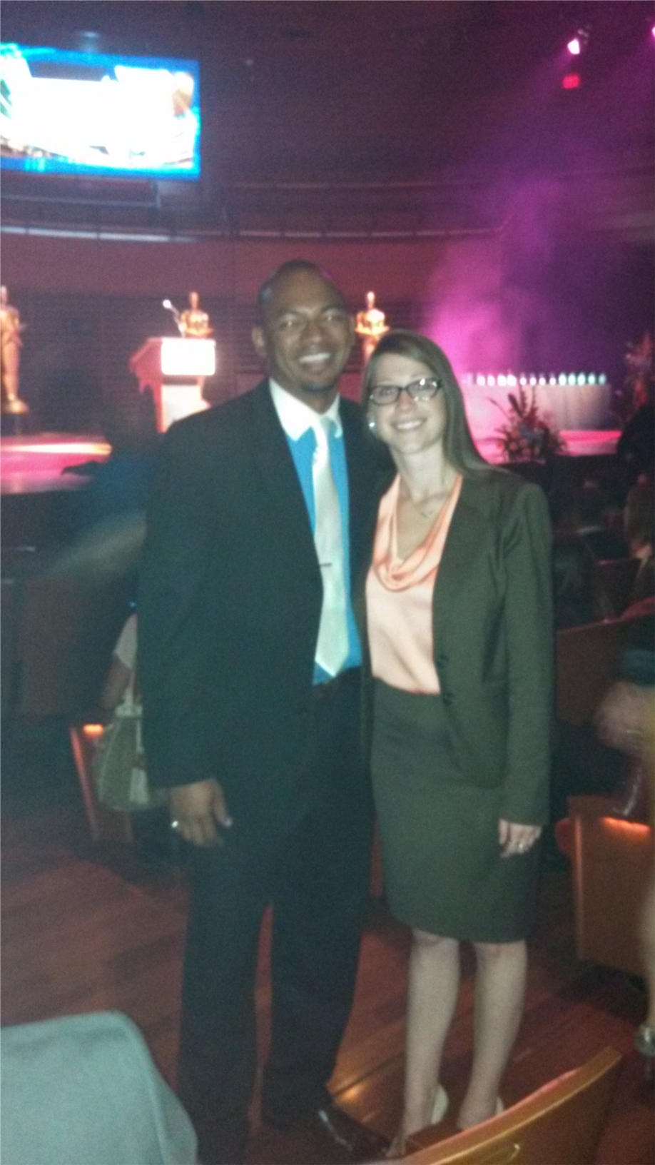 Two of our managers, Jason and Amanda, at our National Conference in Phildelphia.
