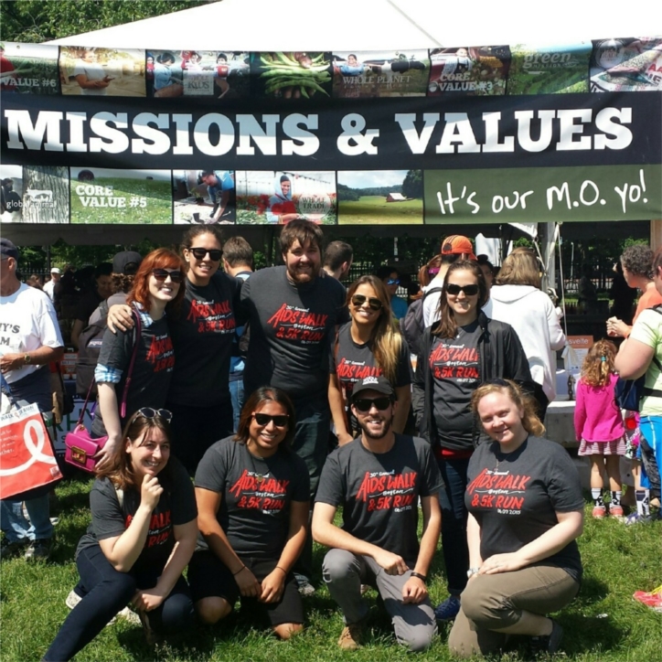 Team Members from our Symphony store participated in the 30th Annual Boston Aids Walk & 5K Run!