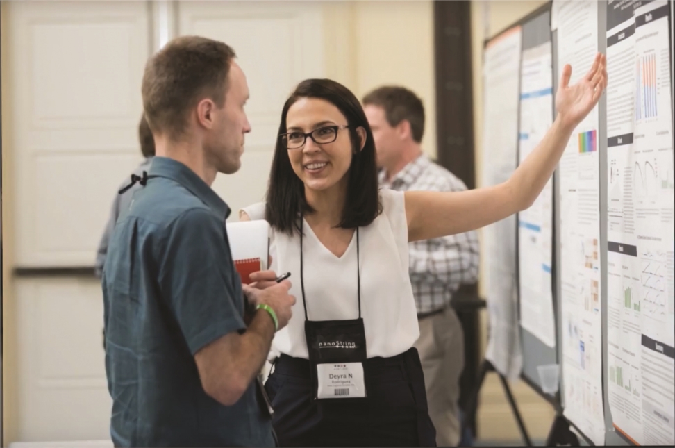 NEB encourages its employees to attend scientific conferences. This is a great opportunity for our scientists to present their work and develop relationships with other researchers working in their area of interest.
