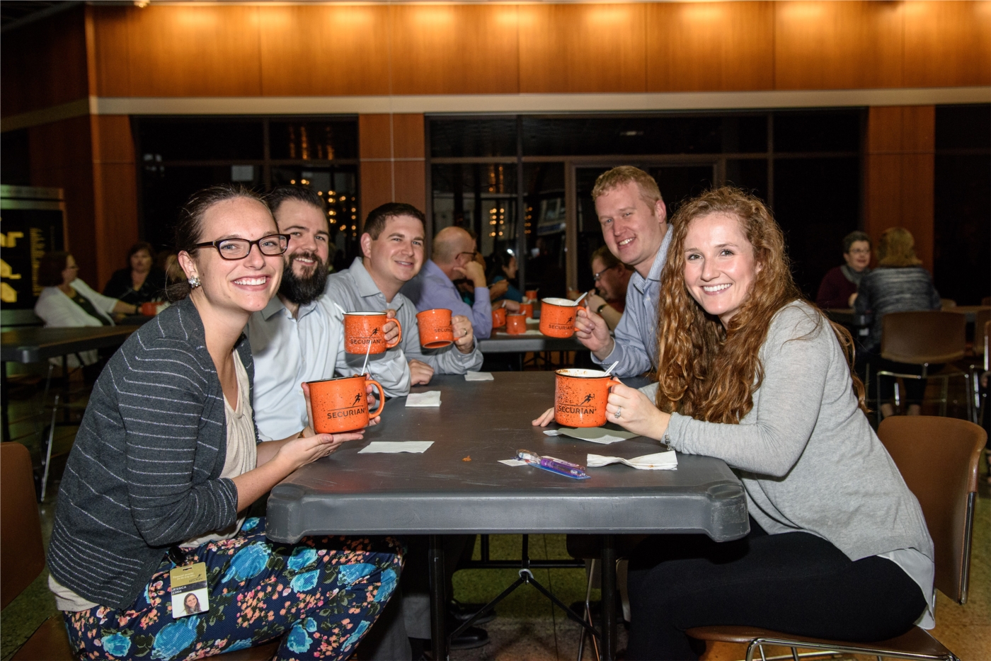 Associates eat for a good cause – a crock of soup for Crocktoberfest, a fundraising event for United Way.