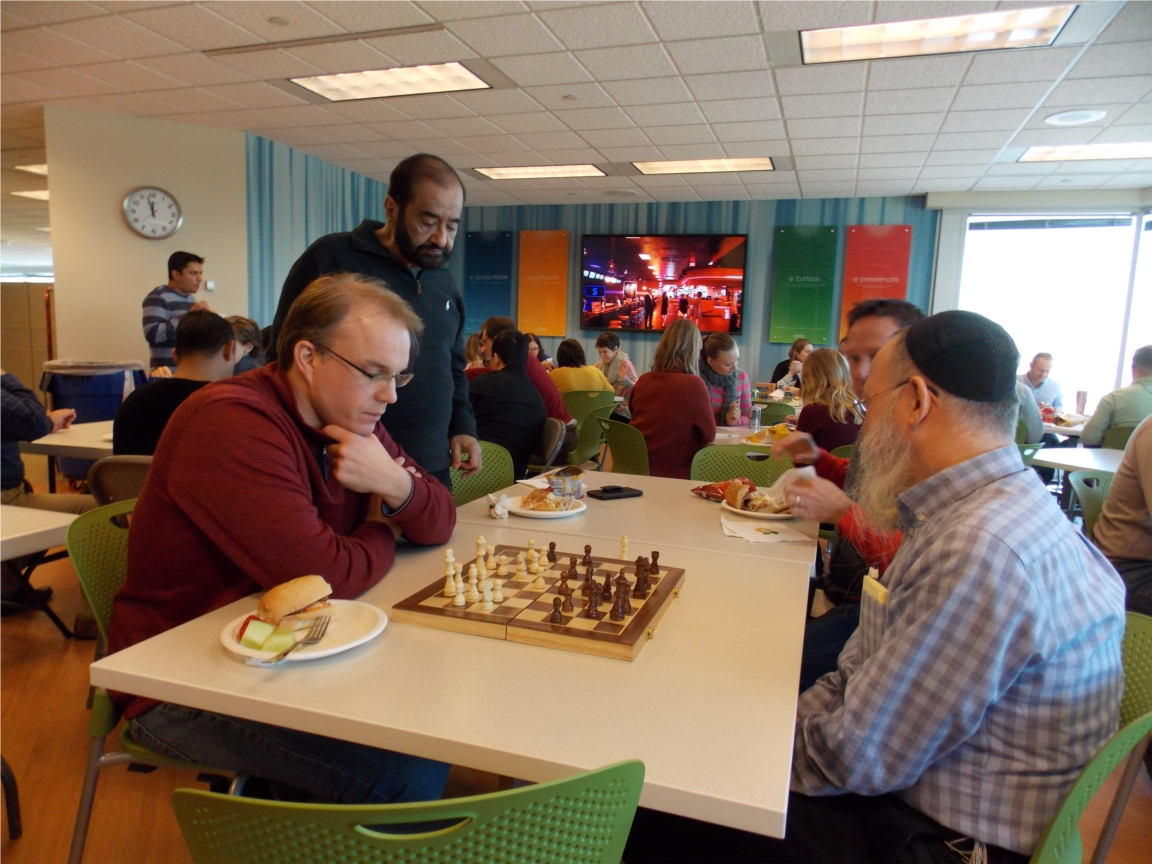 In celebration of the upcoming Super Bowl, IDeaS employees held their own "game day" event over the lunch hour.