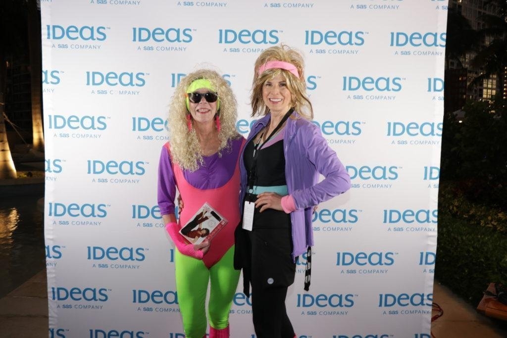 IDeaS celebrated it's 30th birthday in 2019 with a "Back to the 80's" party and invited employees to dress accordingly.