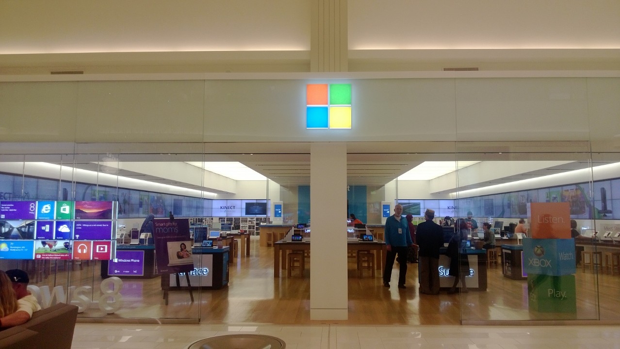 Microsoft Retail at the MOA