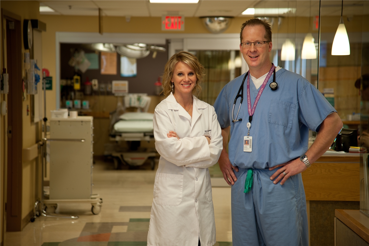 Dr. Kristin Williams and Dr. Dave Anderson - our physicians are a key reason we are a Top 100 Workplace!