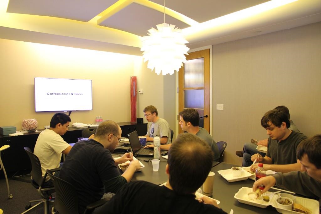 A 'Lunch and Learn' session at Lokion
