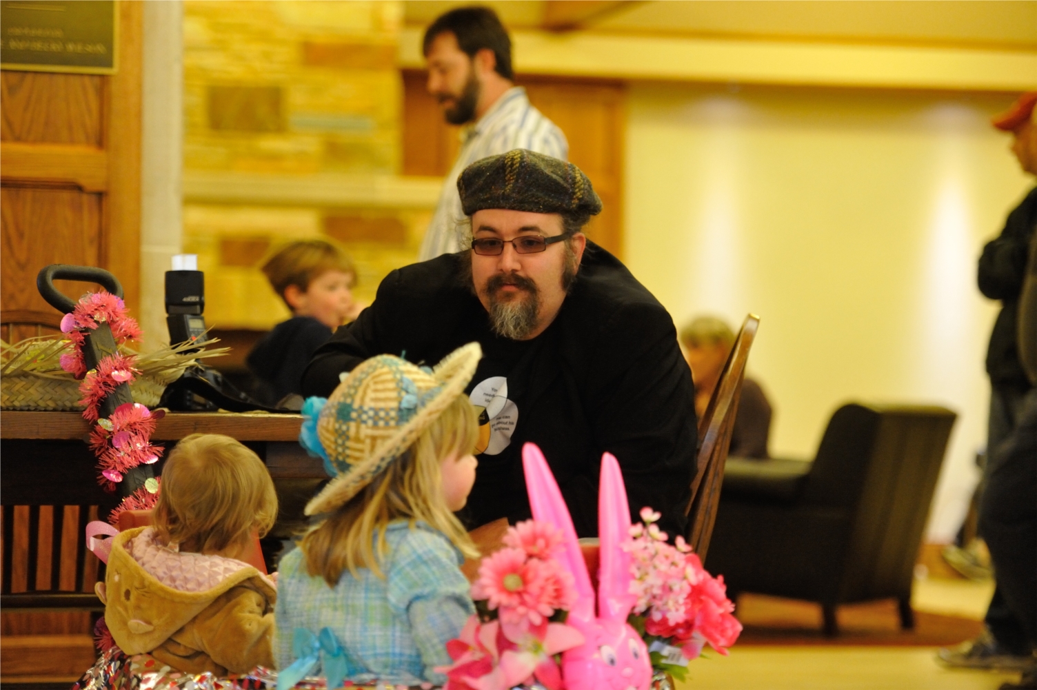 Justin McGregor at the 2014 Easter Egg Hunt