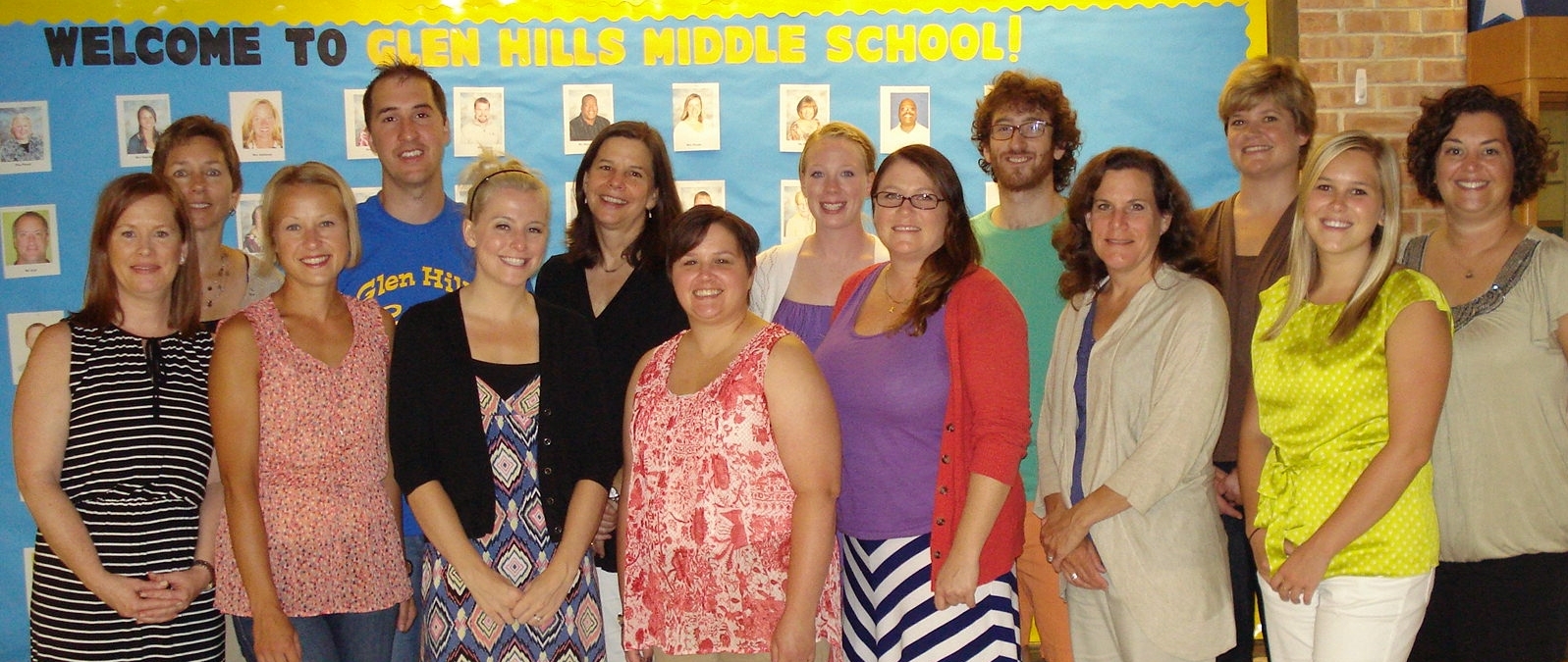 Pictured are the new hires within the Glendale-River Hills School District for the 2013-14 school year.  
