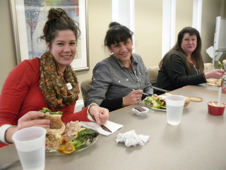 JFS staff was treated to a free lunch to honor our social workers during Social Work Month in May. 
