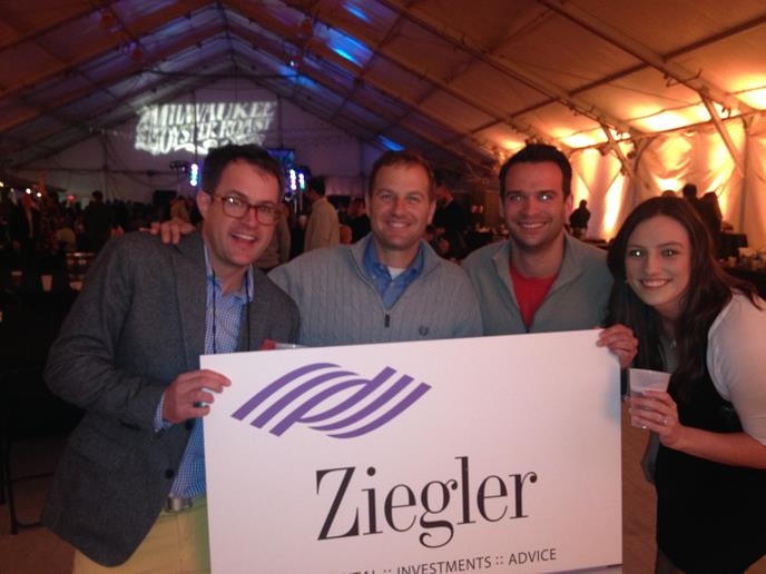  Ziegler proudly supports the Leukemia and Lymphoma Society's Milwaukee Oyster Roast.