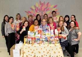 In the spirit of Thanksgiving this year, GEB held a food drive and collected 267 pounds of non-perishable food items to donate to Second Harvest Food Bank!