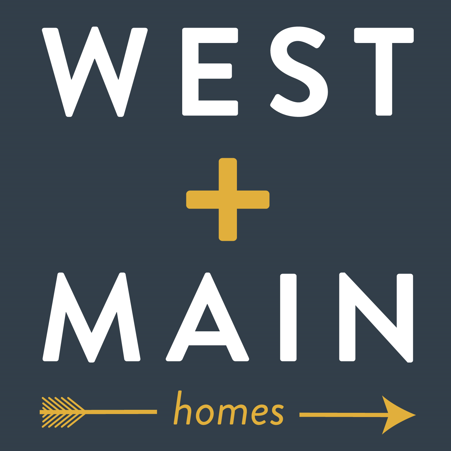 West + Main Homes Company Logo