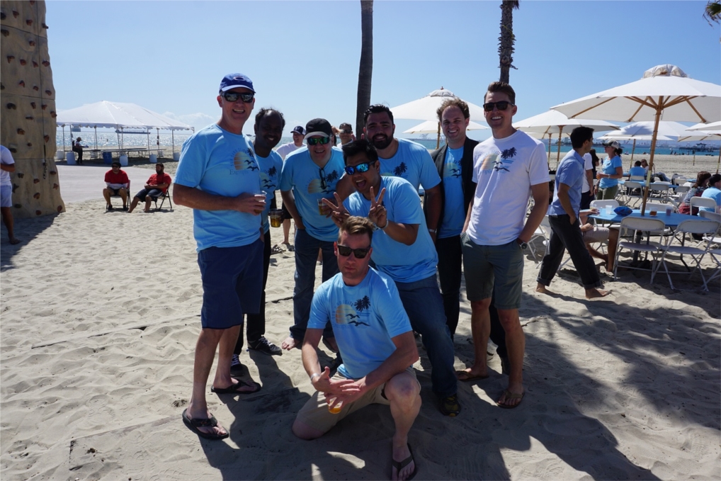 The perks of being part of a company born and bred in Southern CA is that we get to have amazing company parties at the beach! 