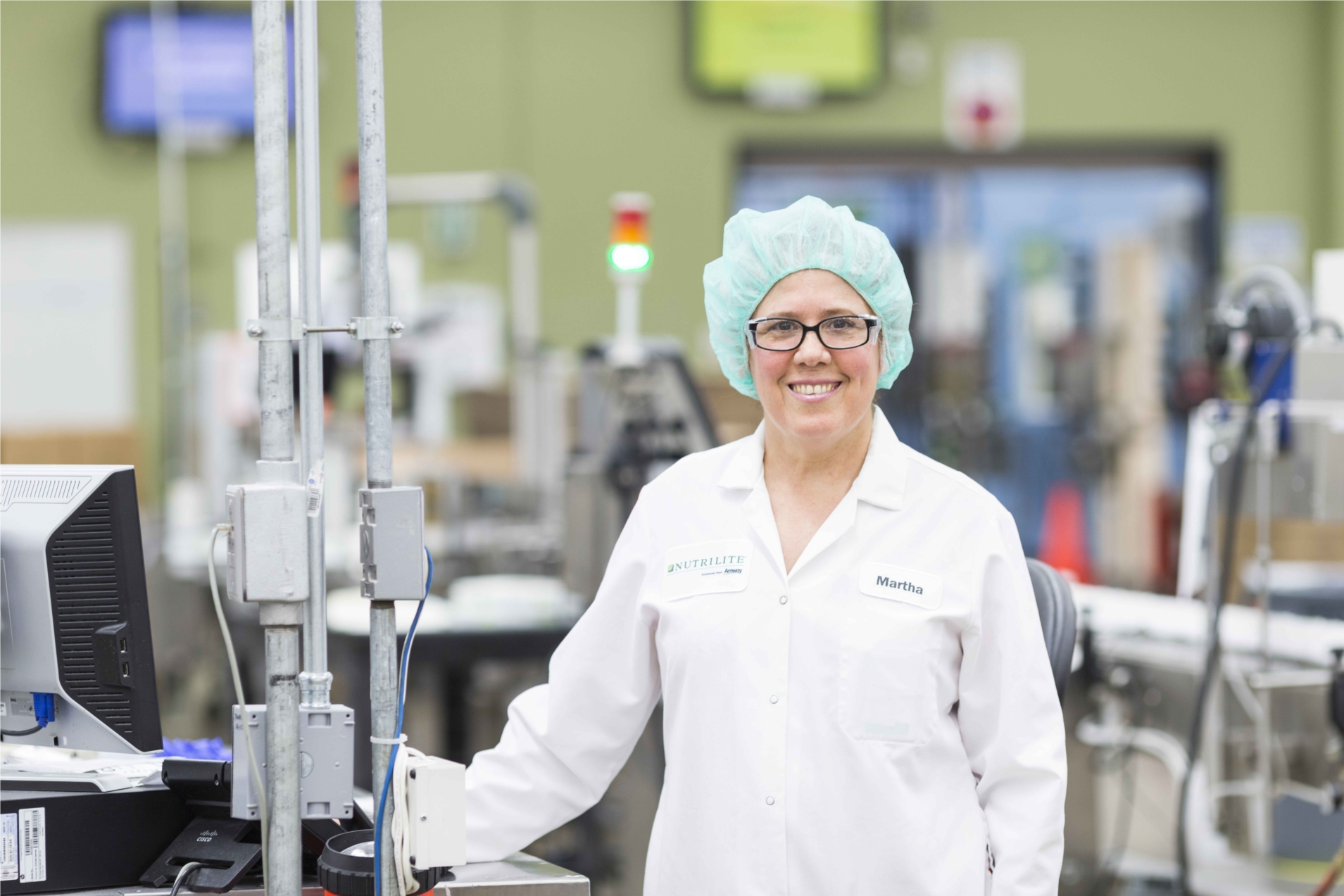 Martha Bailey, a line operator who packages Nutrilite supplements, credits her energy and her longevity with the company to the fitness offerings and "being a product of the product." She loves the zumba breaks, and celebrated 30 years with Nutrilite in 2017.