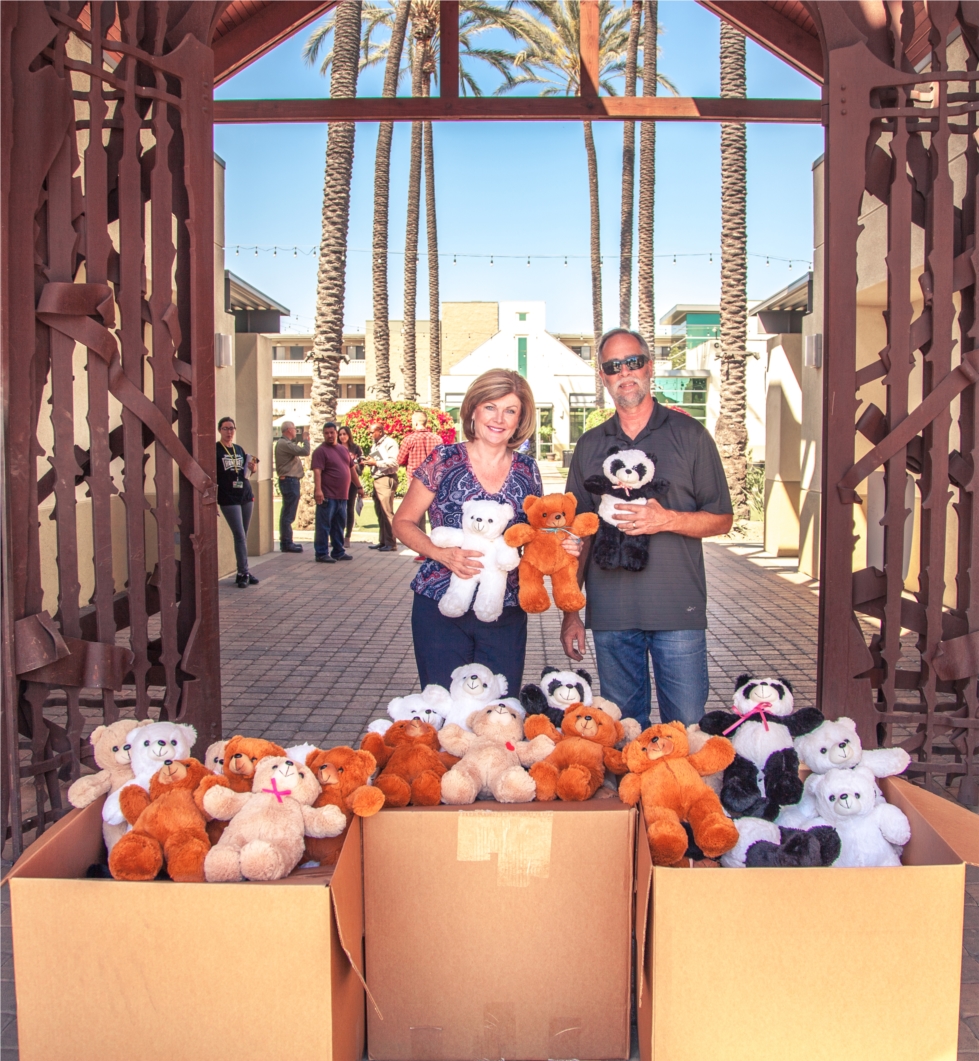 "Operation Teddy Bear" - CleanCut employees stuffed over 100 teddy bears for the children living at the Orange County Rescue Mission in Tustin, CA.  We're not sure who had more fun playing with the cuddly critters!