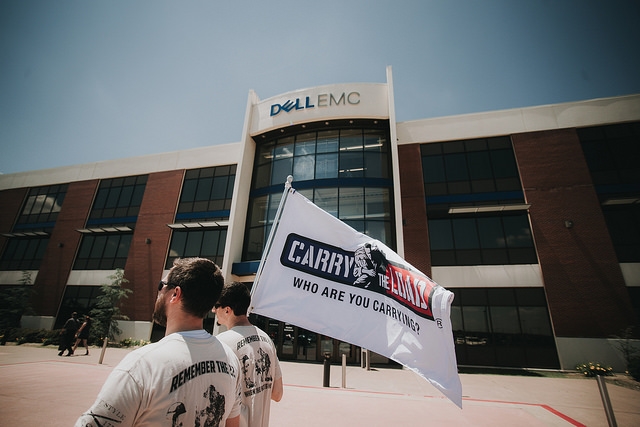 The Veteran's Employee Resource Group is proud to present the Carry the Load Walk to honor service members and first responders who have passed away.