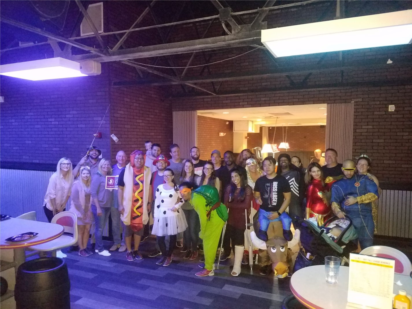 Events are a way we can get together and have some fun outside of the work environment. The Halloween bowling event gave us a reason to dress up and have a great time bowling. 