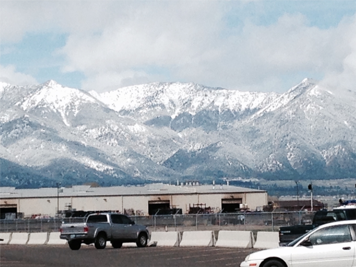 Elkhorn Mountain are the backdrop to our plant