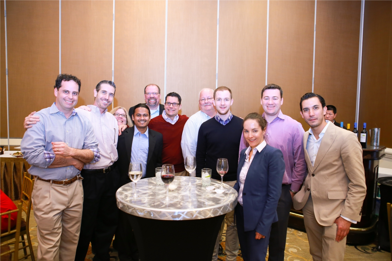 2015 Holiday Event - Global Directors - Jon, Mike, Saby, Sebastian, Markus, Scott, Sebastian, Kate, Dimitri and Jose 