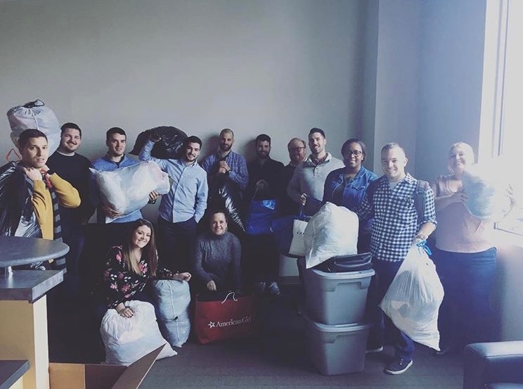 We all sorted through our closets to donate clothes, blankets and shoes to the TN wildfire victims. We got your back, Tennessee! 