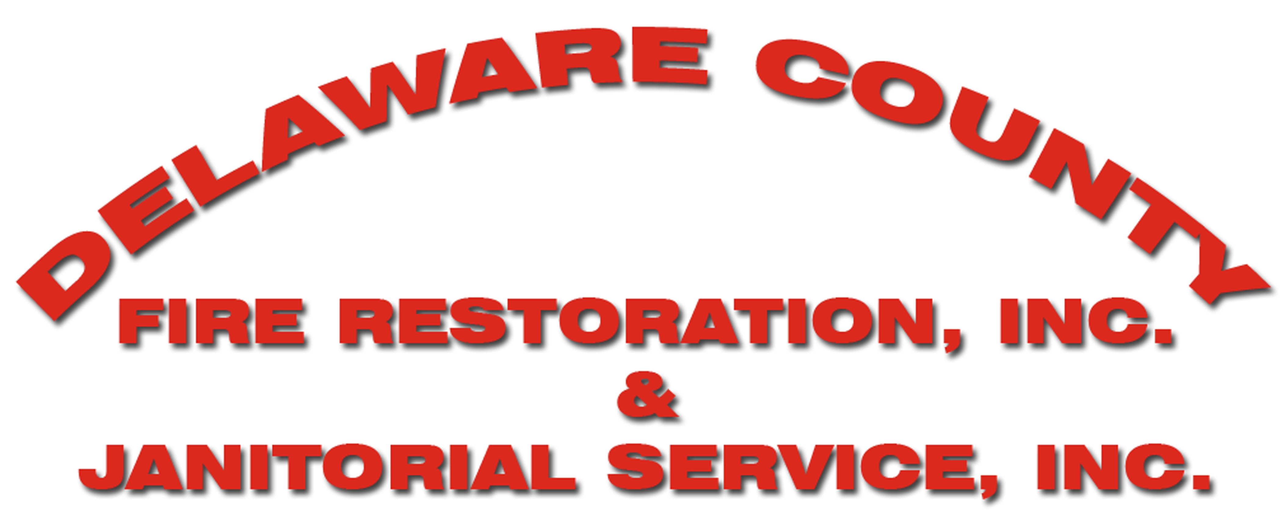Delaware County Janitorial and Fire Restoration Company Logo