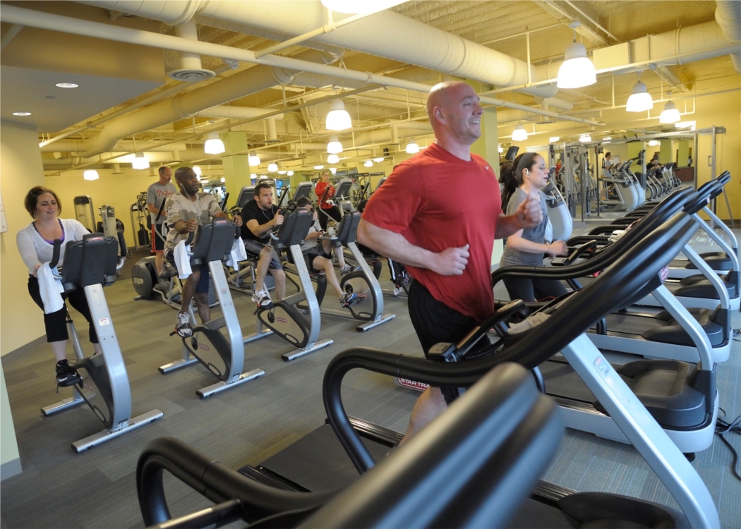 Shire's on-site Fitness Center offers cardio and weight-training equipment, personal training and group exercise classes morning, noon and night.