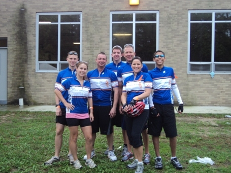 Team ETA for the MS City to Shore bike ride.