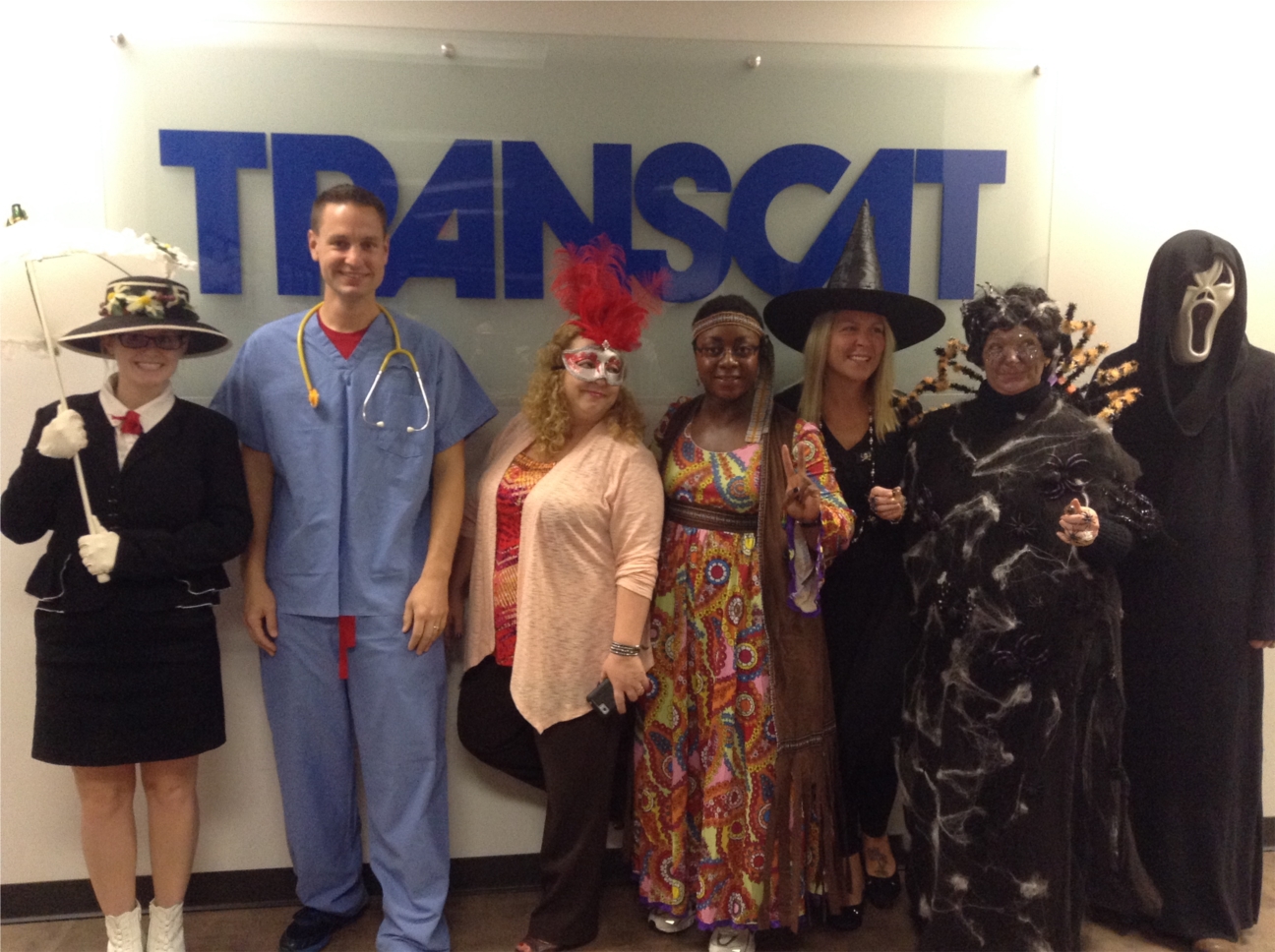 Transcat's 2013 Halloween celebration with a number of our participating employees