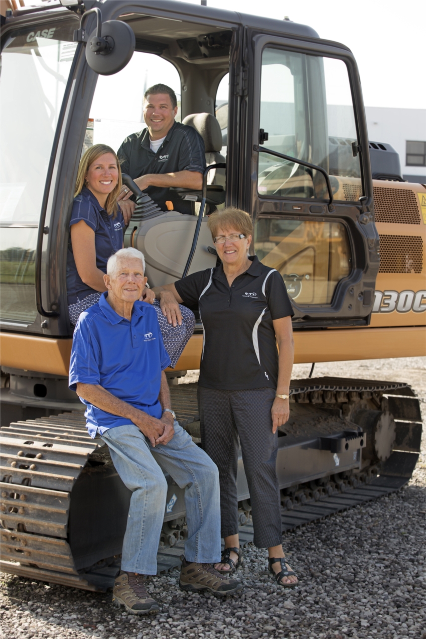 A three generation family business. F-B Founder, Henry Hansen, CEO Janet Felosky, Marketing Manager Laura Wilkas and Parts and Service General Manager Chris Felosky.