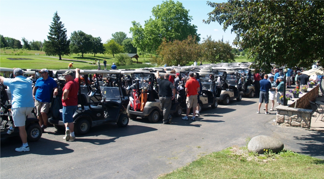Monroe Tractor Scholarship Golf Tournament.

