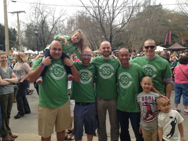 One of our favorite annual charity events, St. Baldrick's.