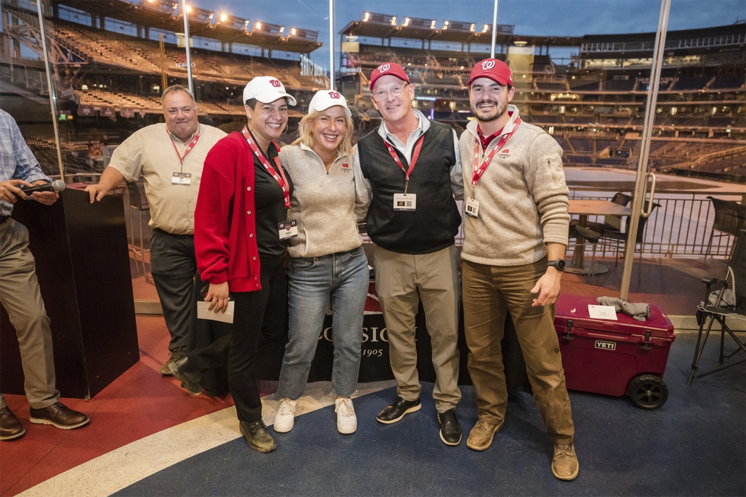 After not being together for over two years due to the pandemic, Consigli's DC team members were so excited to bond over the company's Annual Meeting at Nationals Park!