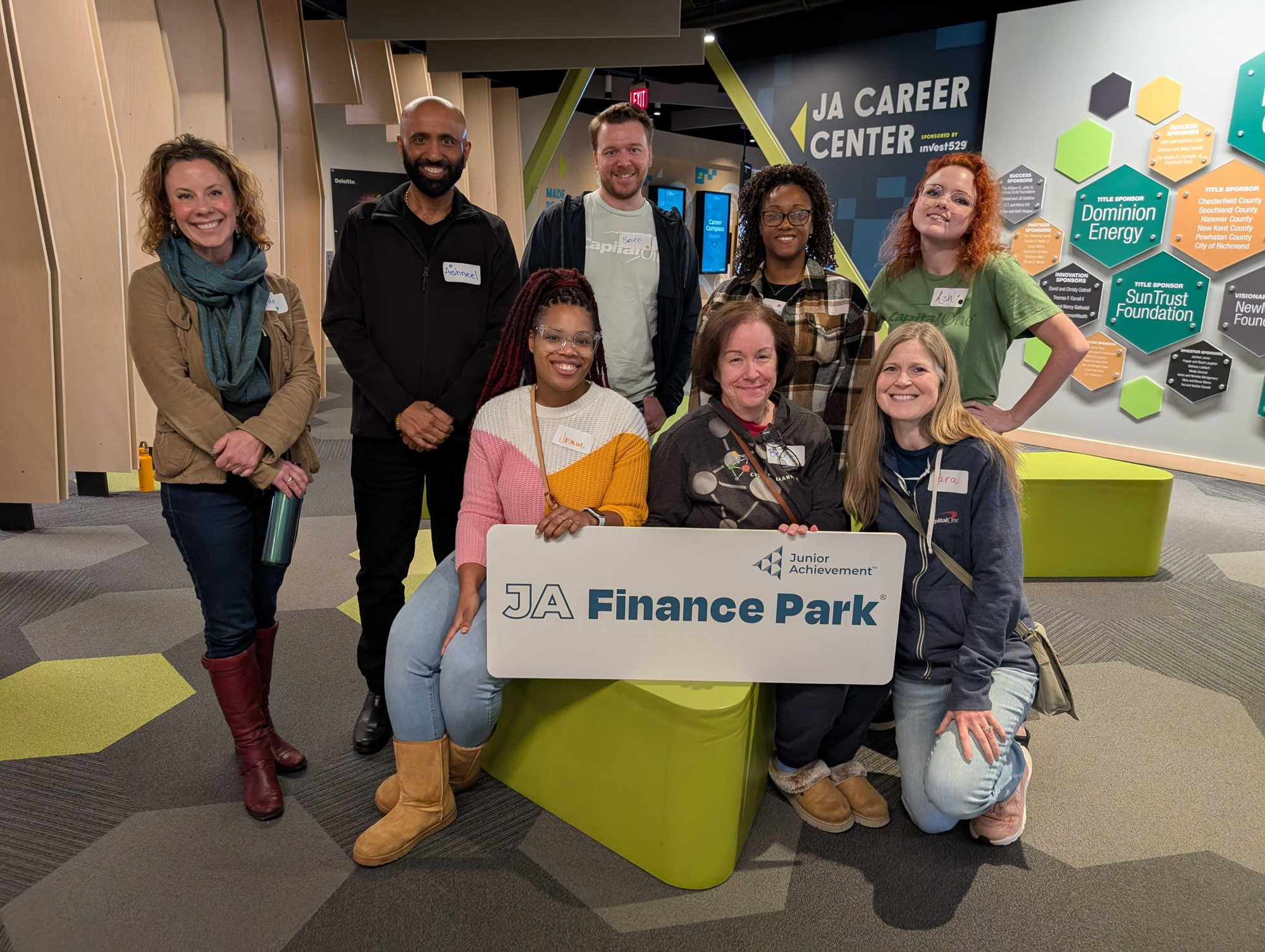 Junior Achievement Finance Park Volunteer Event