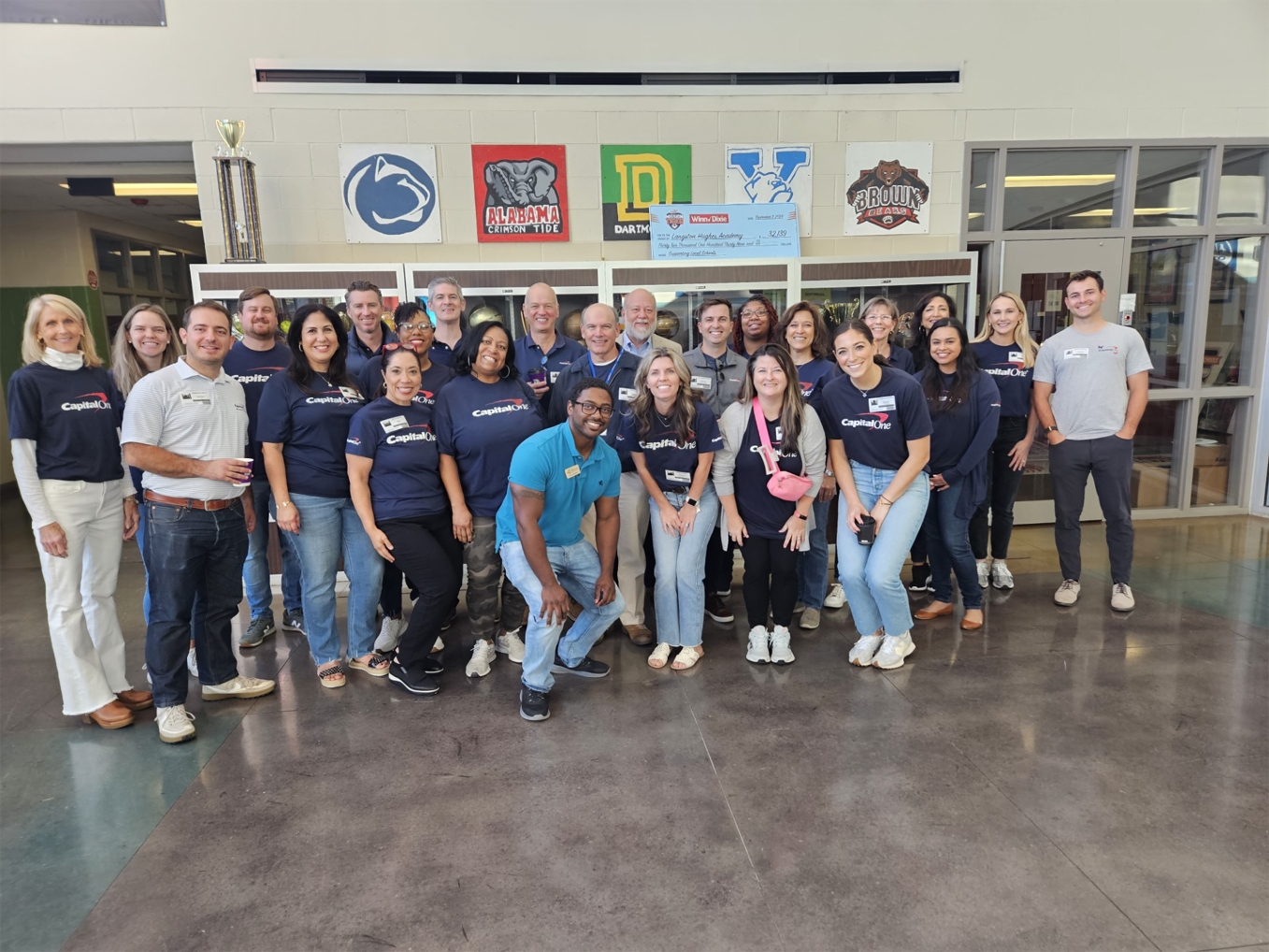 Associates in Corporate Banking partnered with Junior Achievement (JA) of Greater New Orleans to teach JA in a Day curriculum to Langston Hughes Elementary Students.