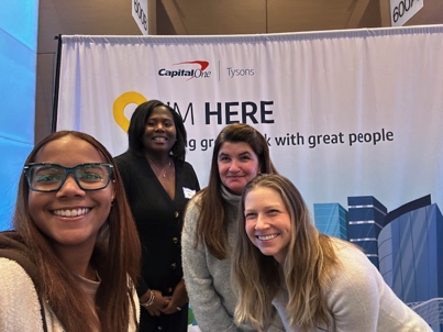 Capital One associates doing great work with great people