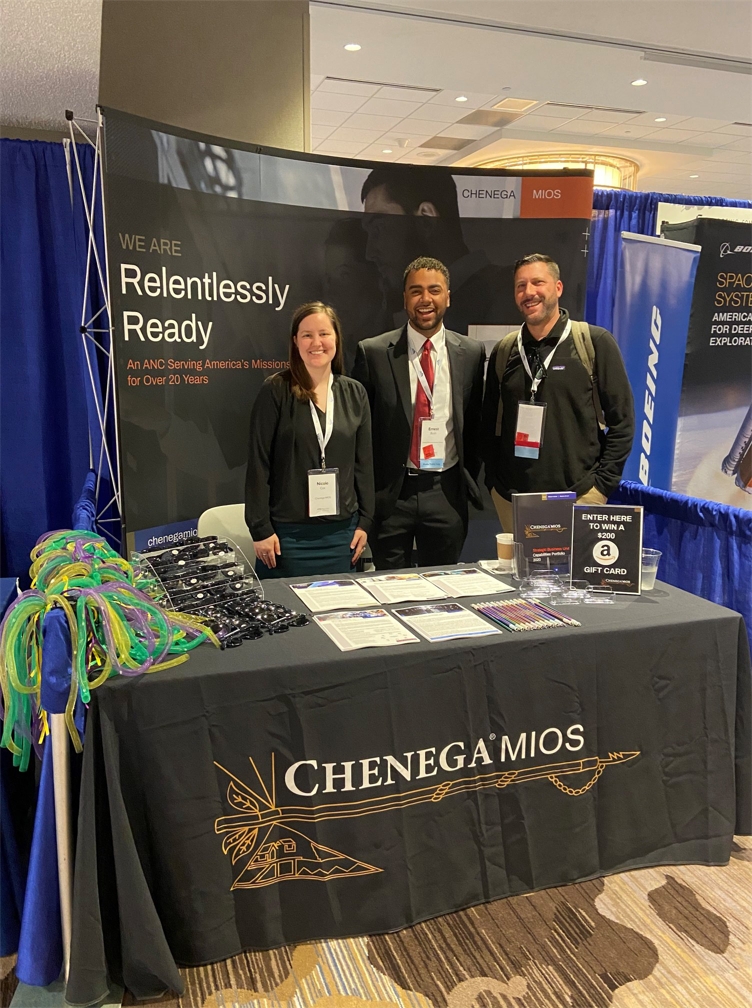 Chenega MIOS participates in the 2020 National 8(a) Association Small Business Conference in New Orleans, LA.