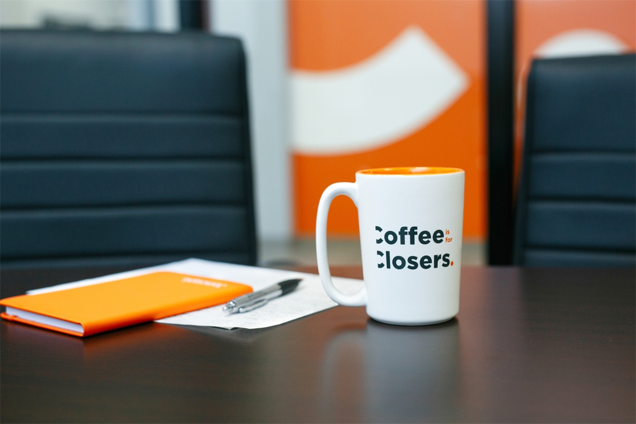 Coffee is for closers.