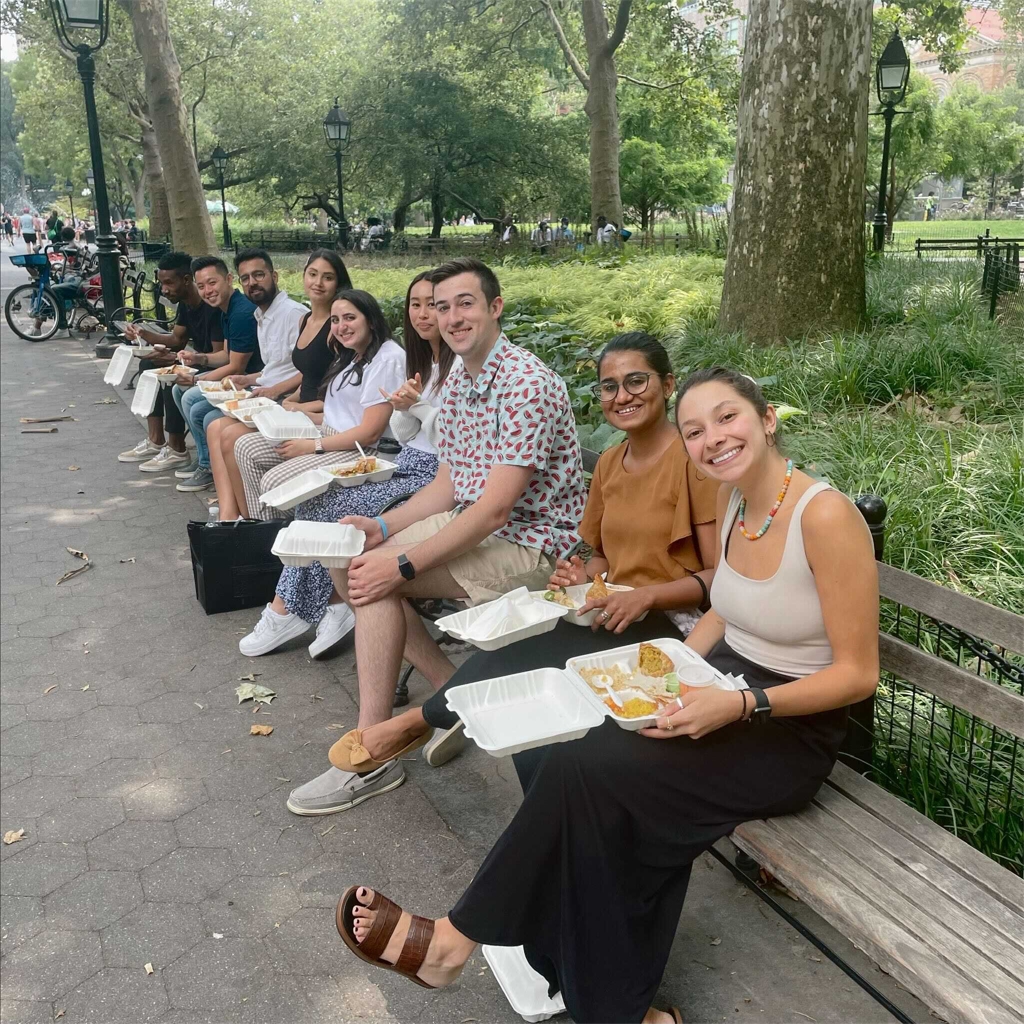 Dosas in Washington Square Park