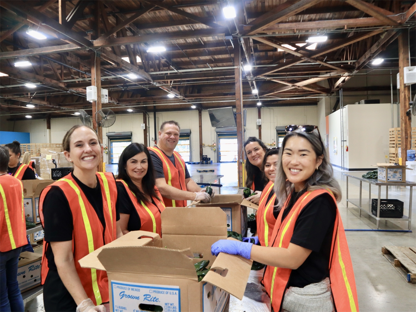 Second Harvest volunteers in the DC