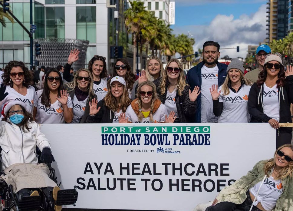 As a San Diego based company, Aya’s roots run deep in the community. Our team members enjoy participating in various community events throughout the year