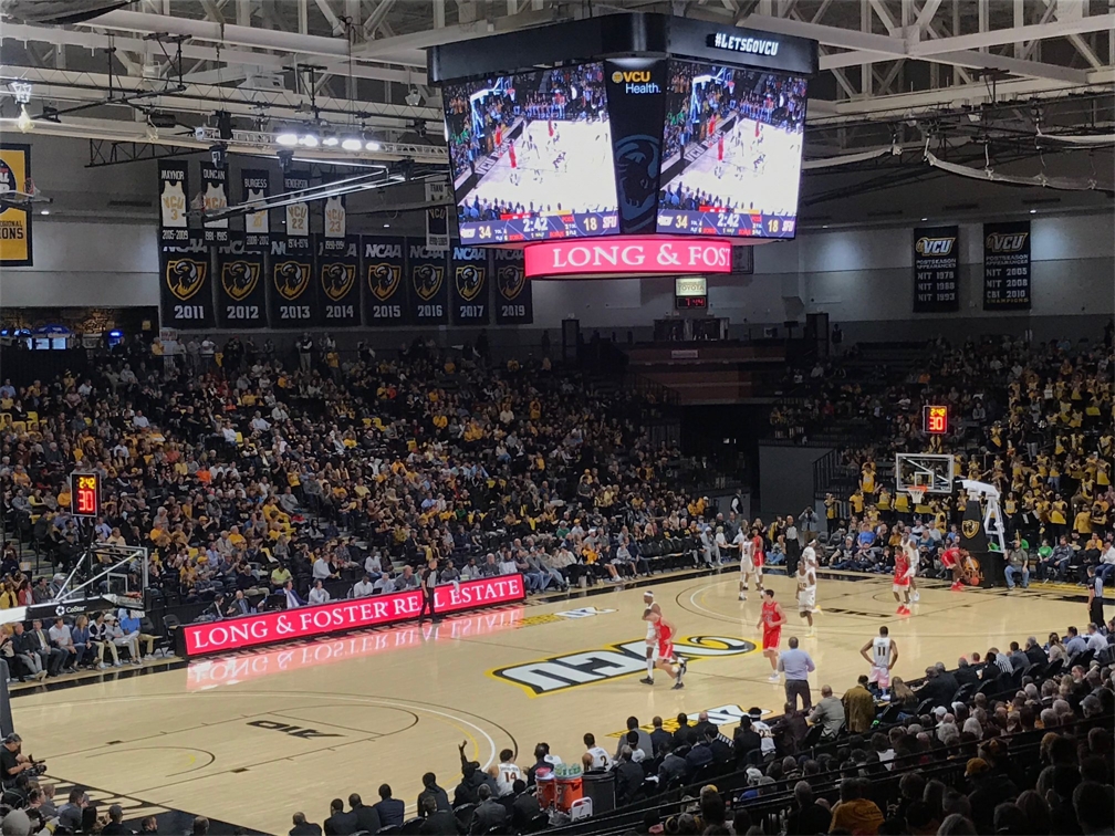 Long & Foster sponsored hometown team VCU in Richmond