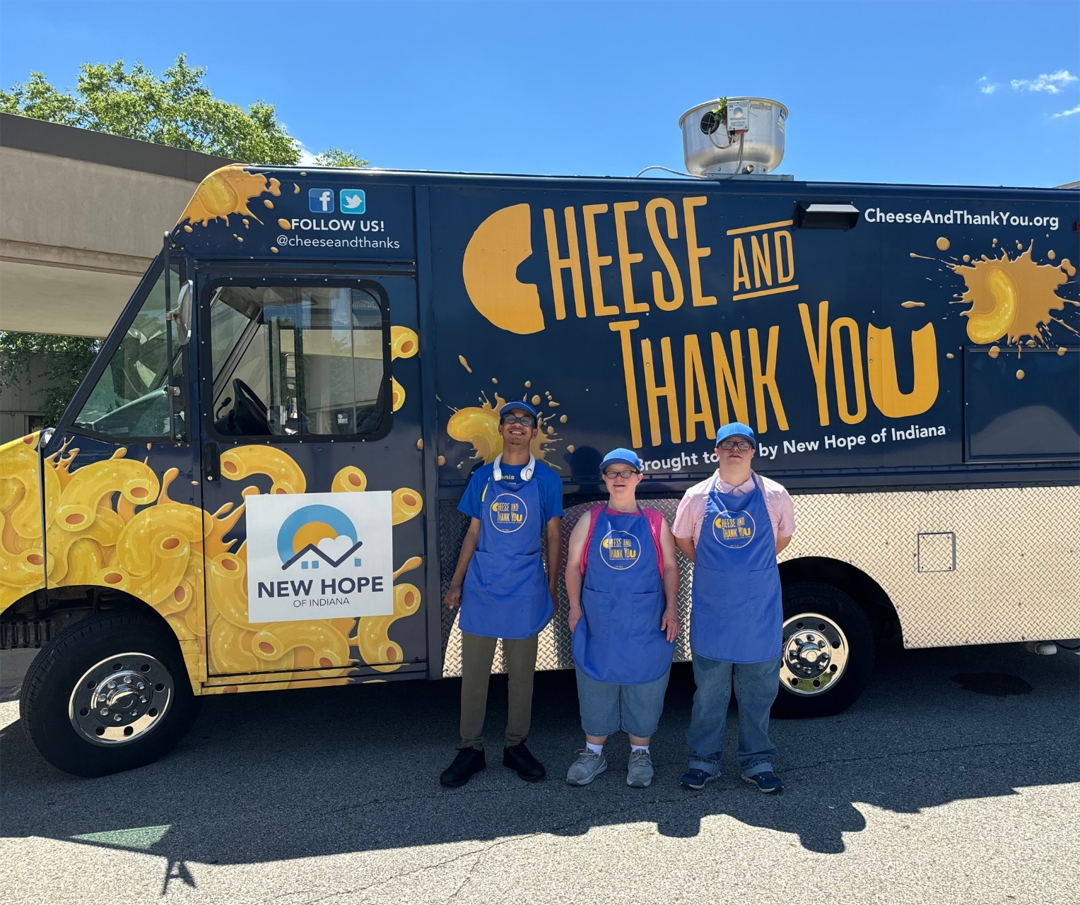 Cheese and Thank You food truck program