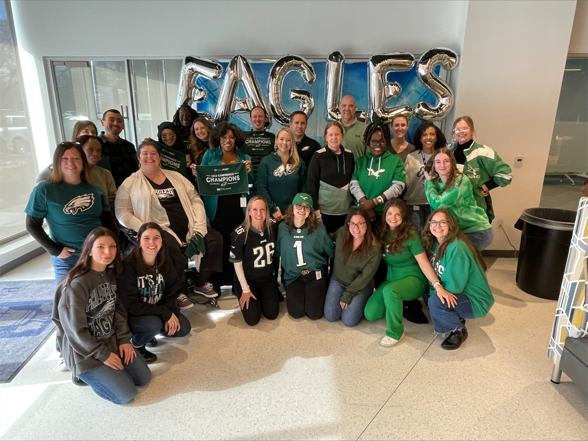 Having fun is built into our Core Values. At PHLY, we believe that work and fun aren’t mutually exclusive. It’s our belief that maintaining a healthy culture means having a sense of humor and integrating a spirit of “fun” into the workday. This helps to make challenges that arise, easier to manage!