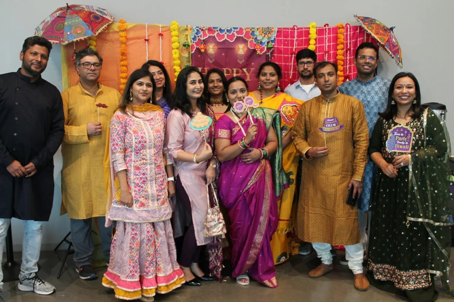IDEA Employee Resource Group celebrating Diwali