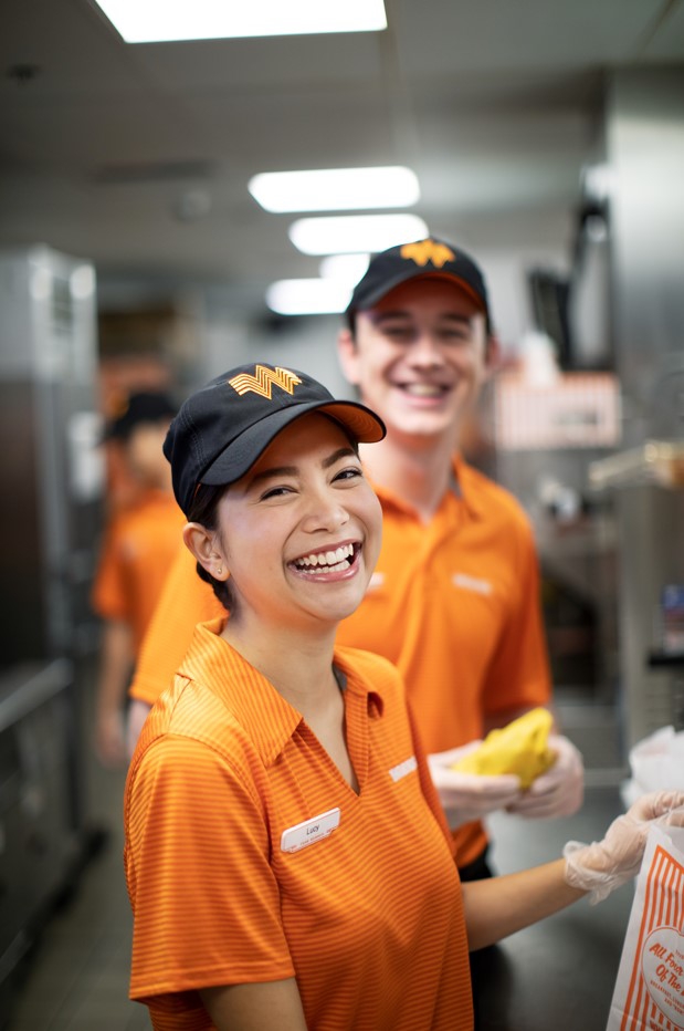 employee whataburger uniform