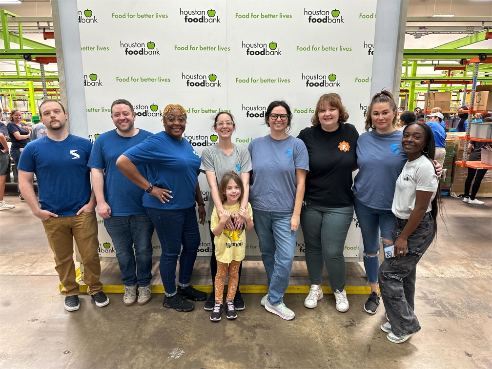 Q2 Volunteer Event at the Houston Food Bank