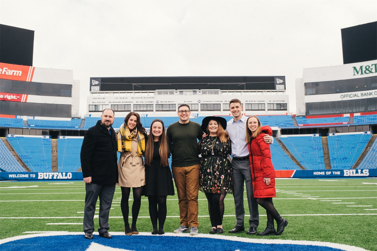 Our CSL Team at the Bills Stadium